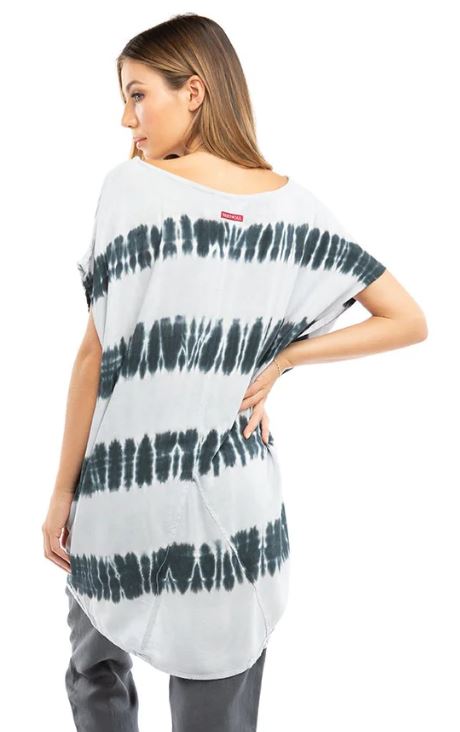 Chevron Weave Hi Lo Tunic