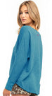 Dolman Sleeve Sweatshirt with Star detail